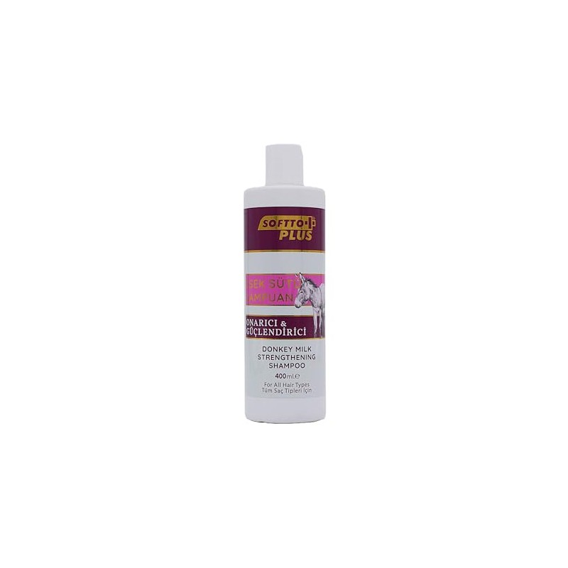 Softto+Plus Eselsmilch-Shampoo – Reparatur, Feuchtigkeit & Glanz für jedes Haar
