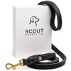 Scout Supply Classic Leather Dog Leash | Strong Heavy Duty