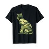 Military Burmese Camo Men Print US Cat Kitty Veteran Gift