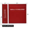 Carstens 3-Inch Heavy Duty 3-Ring Binder for HIPAA Guidelines –