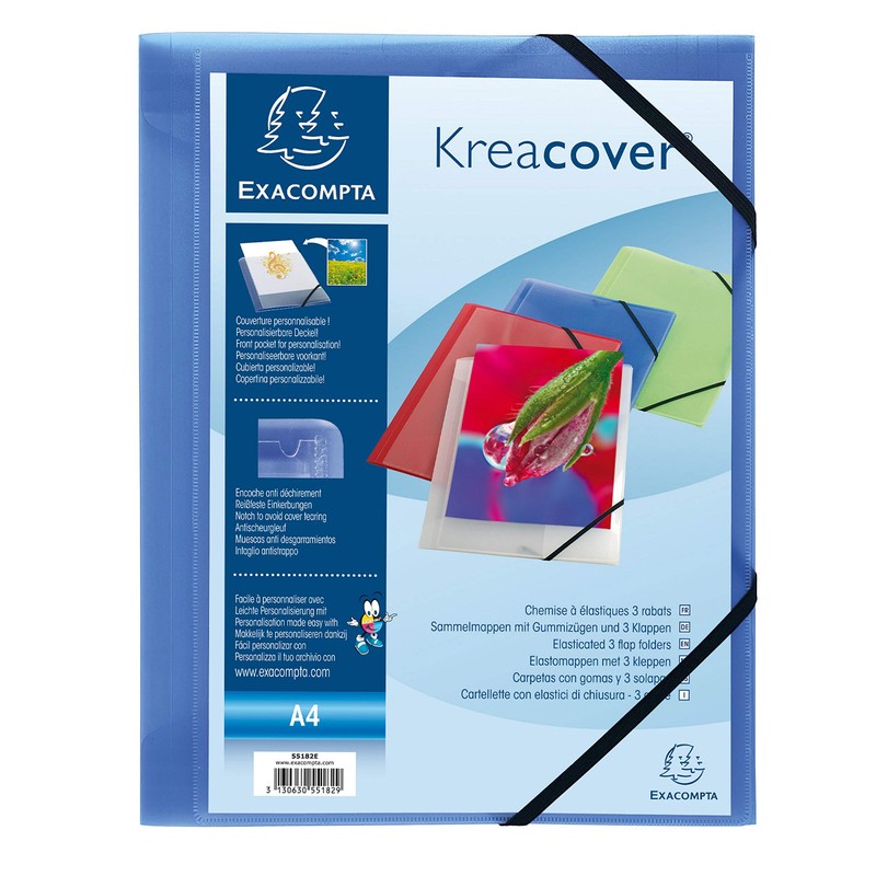 Exacompta - Ref 55189E - Kreacover Collection - Collection -