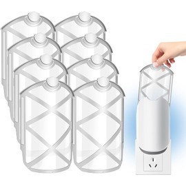 𝗢𝗱𝗼𝗿𝗹𝗲𝘀𝘀&𝗡𝗼𝗶𝘀𝗲𝗹𝗲𝘀𝘀 Refill Cartridge Kit Compatible with ZEVO M364 and Max, Replacement 100% Fit(8 Packs)