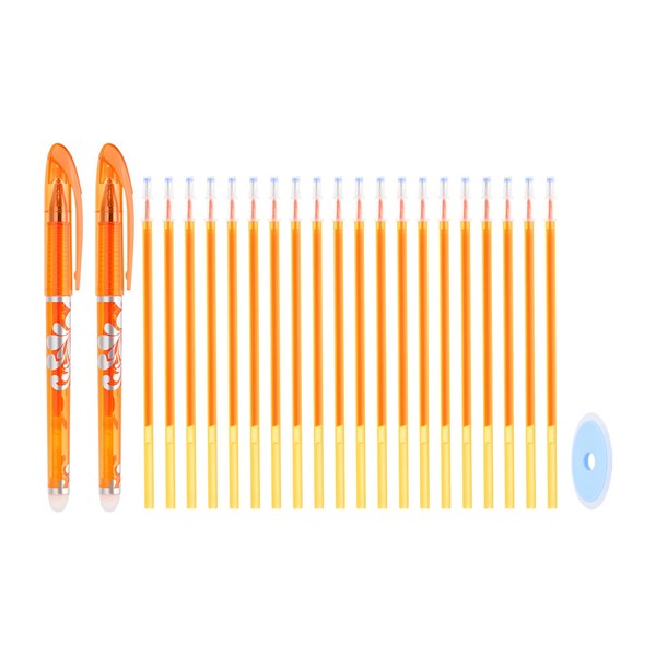 PATIKIL 2Pack Erasable Gel Pens with 20 Refills & 1