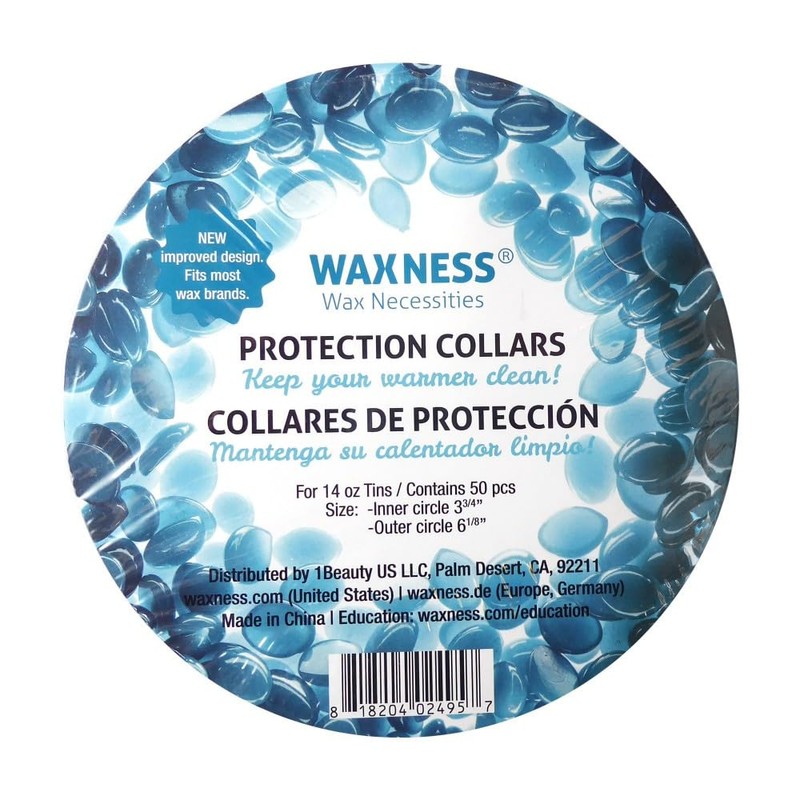 Waxness Waxing Multi-fit Protection Collars for 14-16 Oz Tins and