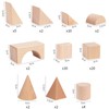 100PCS Wooden Building Blocks Toy Set for Kids Construction Stacking