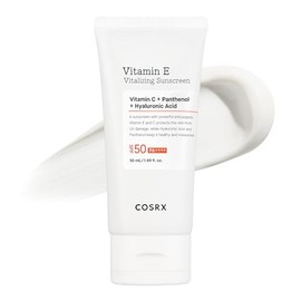 COSRX Sun Protection SPF 50 with Vitamin E - UVA/UVB Protection, Lightweight, No White Veil, Semi-Matte Finish, Sebum Regulating, Reef Friendly, Korean Sun Screen, Face Sun Cream, 50 ml