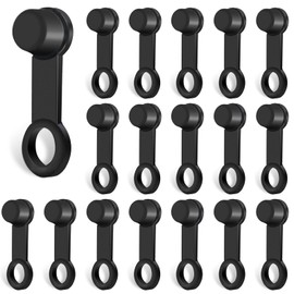 100Pcs Brake Bleeder Rubber Caps Dust Cover Brake Bleed Nipple Cap, Universal Brake Bleeder Screw Caps, Automotive Brake Bleeder Screw Caps for Motorcycle Motorbike, Car Accessories (Black)