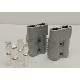 PolePalUSA Anderson/SMH/ITEC SB175 Quick Connectors 2 Pack - Gray