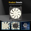 OCPTY Radiator Fan fit for Suzuki SX4 2007-2013