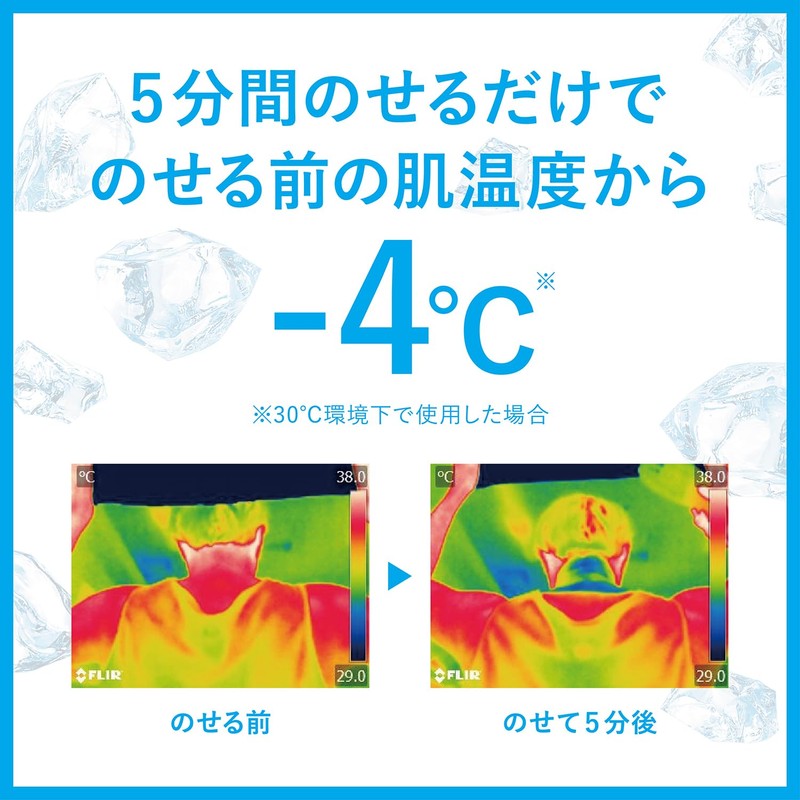 Sea Breeze Ice Towel, Citrus Sherbet, 5 Sheets x 3