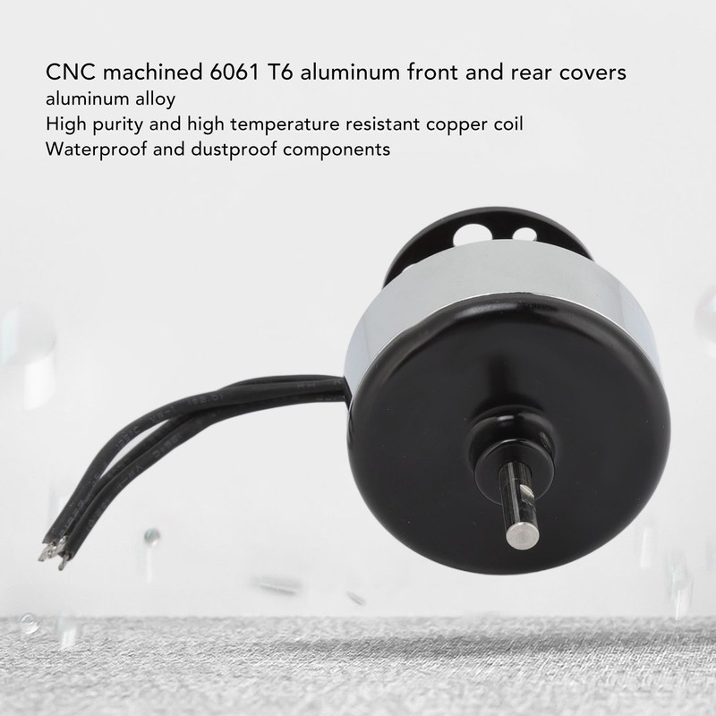 Brushless Motor 350KV Outrunner Waterproof Aluminum Alloy High Temperature Resistant