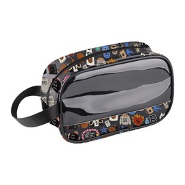 MEIKIUP Hill Basketball TV Show Inspired Gifts Clear Cosmetic Makeup Bag 2000s TV Show Merchandise Gifts for Hill TV Show Fans (Hill TV Clear Bag-UK)