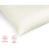 fleuresse Uni Colours, Satin, Natural White, 50 x 70 cm