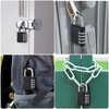 Vinabo Combination Padlock, Combination Lock, 4 Digit Combination Lock, Padlock