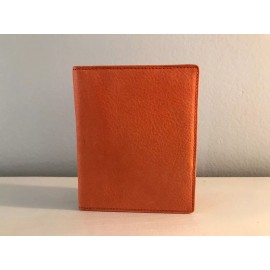 Osgoode Marley Cashmere Passport Cover, Citrus