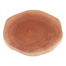 Captain Stag UP-2602 Wooden Tableware, Pot Mat, Wood Log Pot Mat, Wood Breath