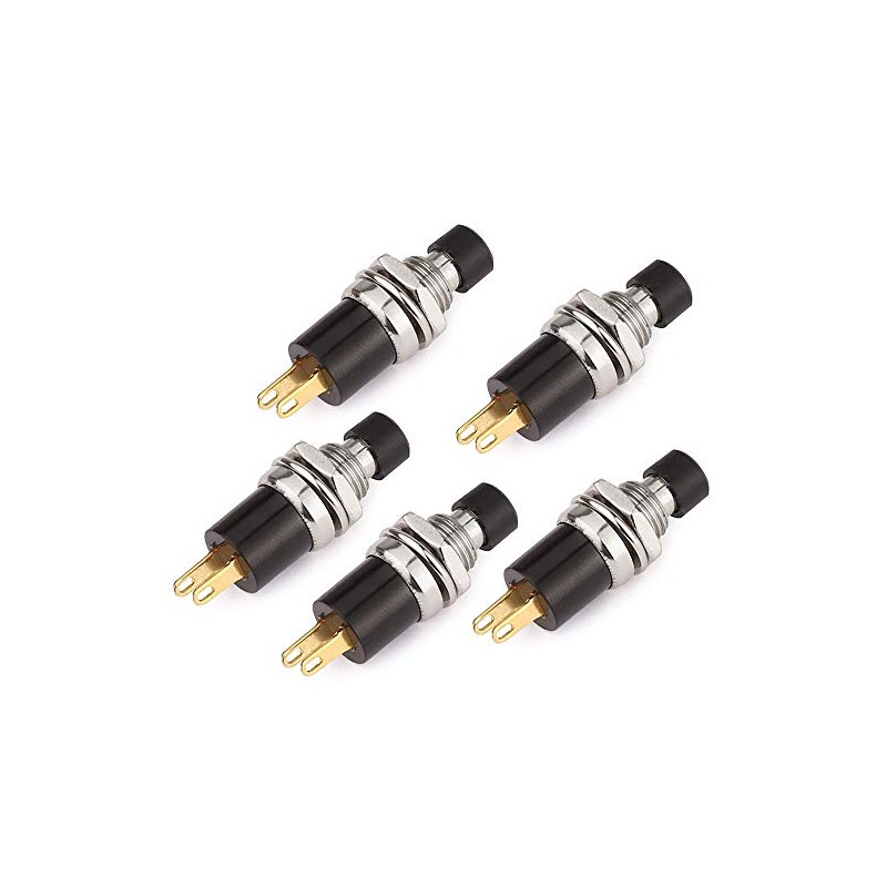 CLDIY Self-Locking SPST Locking Type Dash ON/OFF Pressure Switch AC