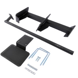 Flynsu 3 Step Boat Trailer Steps w/Safety Handle Universal Fits 3.5" or 3" Wide Trailer Tongues of Bass Boats, Pontoon Boats, Hunting Boats