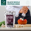Soeos Black Peppercorns, 8oz (Pack of 1), Non-GMO, Kosher, Packed