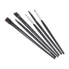 PACKOVE 6Pcs Eyeliner Makeup Brush Precision Eye Brushes for Easy