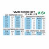 Chanzon SMD Fast Switching/Schottky/Rectifier Diode Assorted Kit (15 Values Total