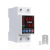 PJERJZN Adjustable Intelligent Circuit Breaker with LCD Display - Surge