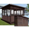Pylex Deck Sunblind System 11070, Louvers Bracket Shutter Hardware Kit,