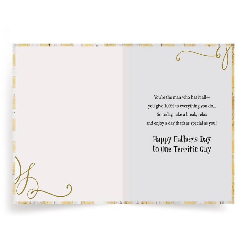 Designer Greetings Premier Collection Father’s Day Card – To One