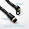 OFFO Shower Hose 2.5m,Stainless Steel Replacement High Pressure Extra Long