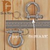 Deck Man 316 Stainless Steel 5/16" Boat Anchor Lead Chain