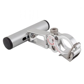 MINOURA SGS-300S Bicycle Accessory Holder, Space Grip, Bar Diameter/Length: 0.9 inches (22 mm) Ø x 3.9 inches (100 mm), Clamp Compatible Diameter: 0.9 - 1.1 inches (22 - 29 mm) Silver