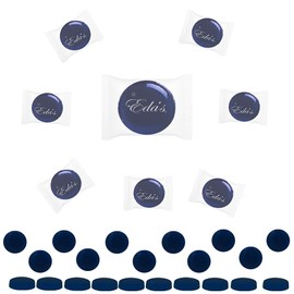 Fruidles Sugar-Free Premium Hard Candy Suckers, Mini Fruit Button Candies, Kosher Certified Parve, Uses Sorbitol, Low-Sodium, Individually Wrapped (8oz (Half-Pound) 75 Pcs, Icy Peppermint)