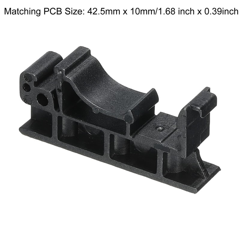 sourcing map PCB DIN Rail Mounting Bracket for 35 mm