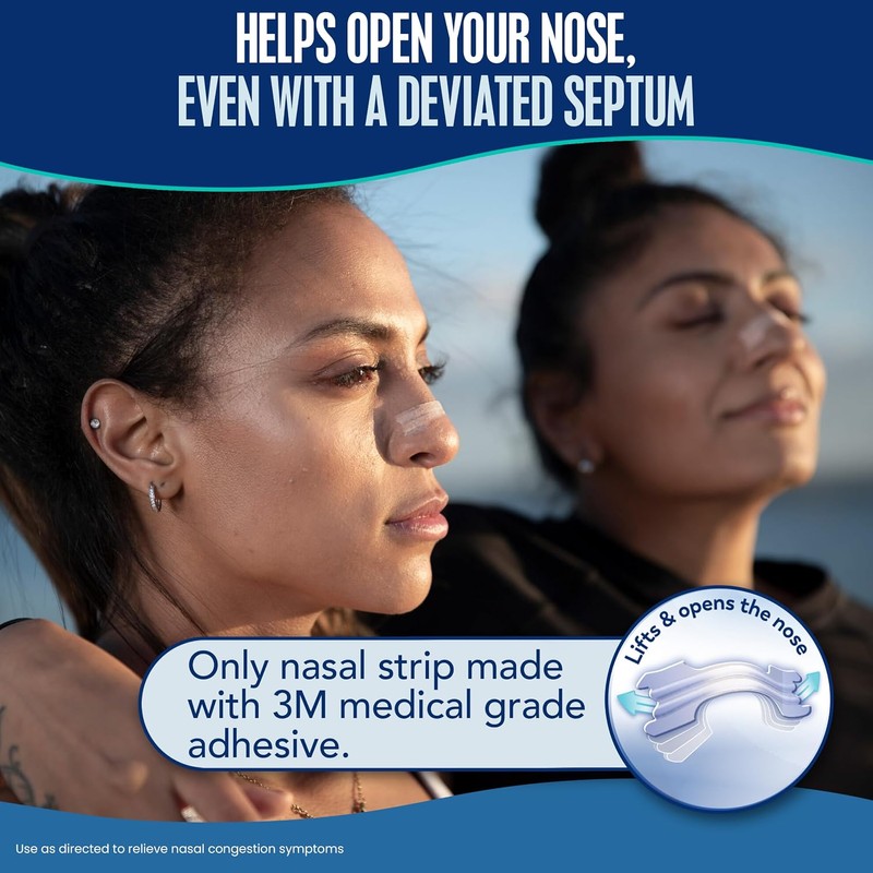 Breathe Right Nasal Strips Clear Large 30ct (Packaging May Vary)