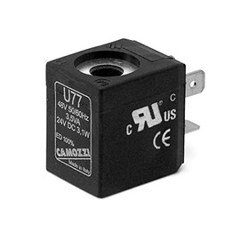 Camozzi U7J Solenoid Coil, PPS, 22X22, 230V, 240V Ac