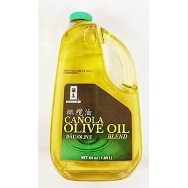 Canola & Olive Oil Blend, 64 oz, 1.89 L 油菜橄欖混合油
