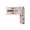 Haps Colonia P100 Flag Door Hinge White