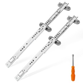 LEYURISE Dishwasher Upper Dishrack Slide Track(Left & Right) Compatible with Whirlpool KitchenAid Maytag Jenn-Air Dishwasher Replace#:W11259786 W11259785 AP6783993 KDTE204EPA2 PS12584377