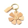 IL BISONTE Key Ring, Keychain, Leather, Genuine Leather, Cowhide Leather,