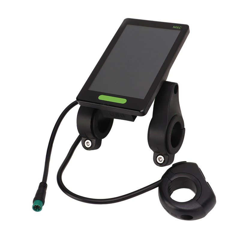 Electric Bicycle Display Meter Large Screen M6C LCD Scooter Display