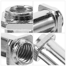 EXCEART Drum Swivel Nut 20pcs 5mm Tom Drum Spare Parts Replacement Tom Lug Floor Drum Swivel Nuts