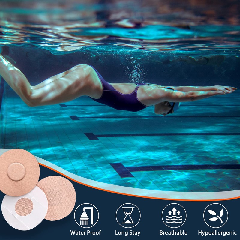 Pack of 40 Freestyle Libre 3 Plasters, Libre Patch Sports