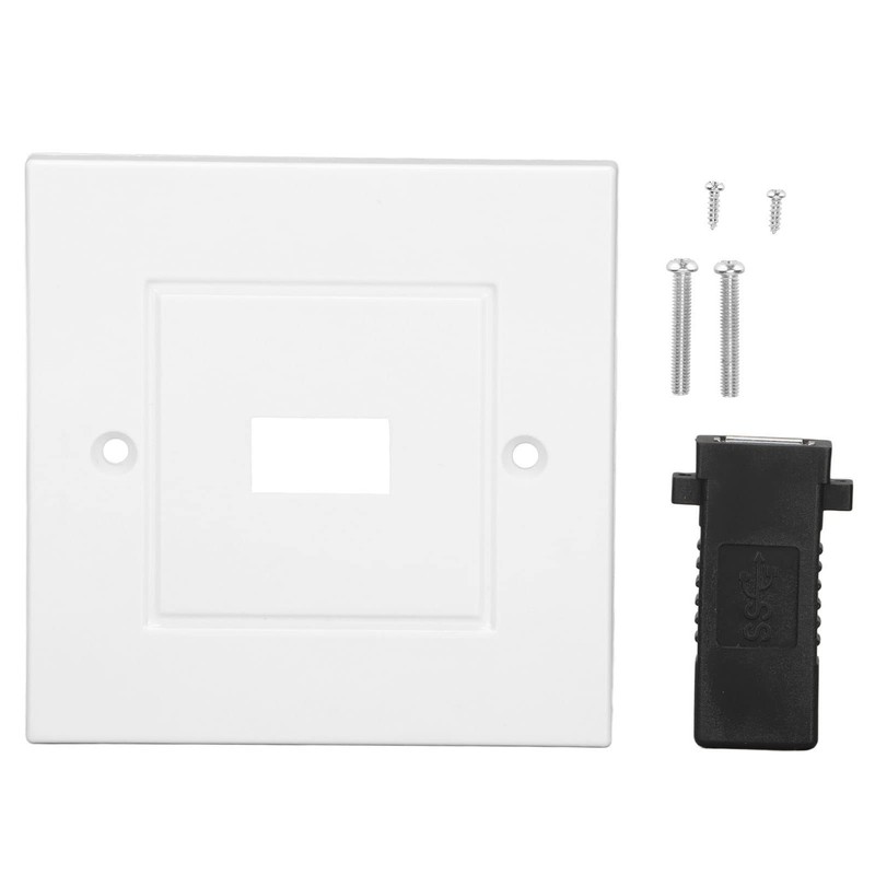 1 USB 3.0 A Wall Plate, USB Wall Charger Outlet