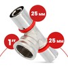 T-Piece PEX Press Fitting 25 x 1 Inch x 25