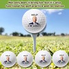 botogift 4 Pcs Funny Golf Balls for Birthday, Father’s Day