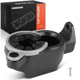 A-Premium Cup Holder Compatible with Smart Fortwo 2007-2014, Front Center Console, Black, Replace# A4518100370, 4518100370
