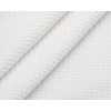ZOLLNER Set of 6 White Waffle Pique Hand Towels 100%