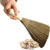 Nimomo Little Broom, Household Manual Straw Braided Small Broom Handmade