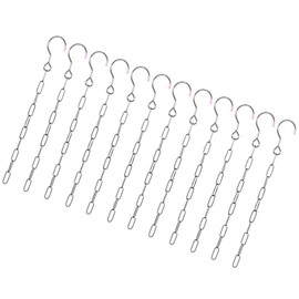 Ciieeo 12pcs Hangers for Closet Organization Multi-Functional Vertical Clothing Rack for Coats Pants and Sweaters for Apartments and