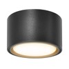 KYOTECH LED Surface-Mounted Light, Black, Surface-Mounted Spotlight, Flat with 6